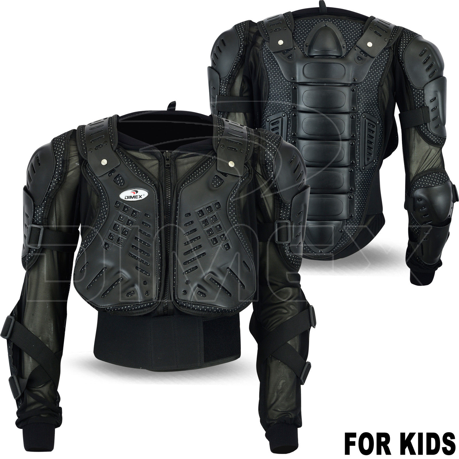 Kids / Child Motorcycle Spine Protector Guard Jacket Motorbike Body ...