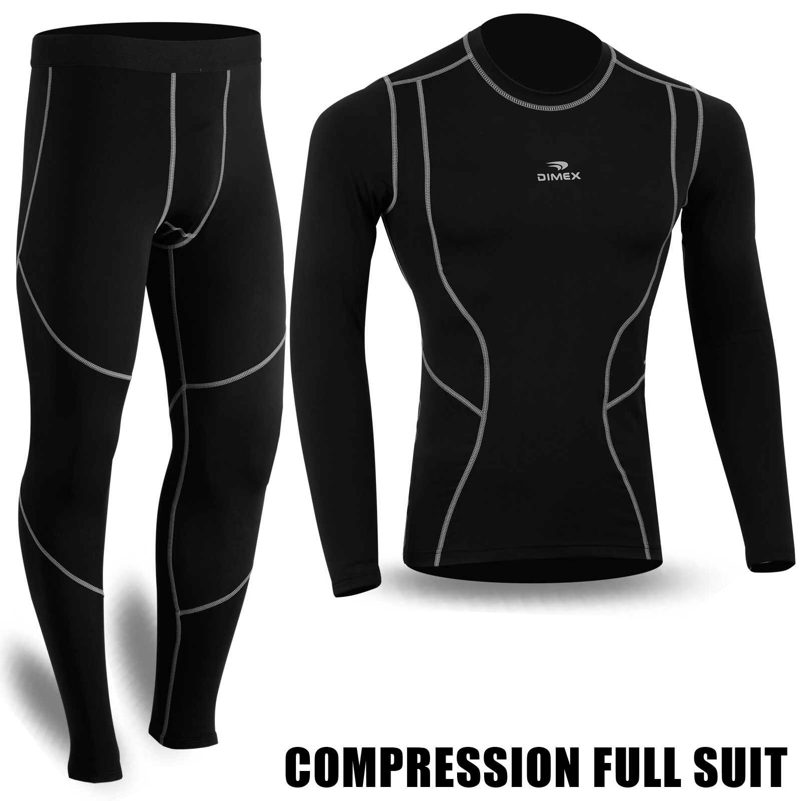 Download Mens Compression Winter Thermal Base Layer Under Full Suit ...